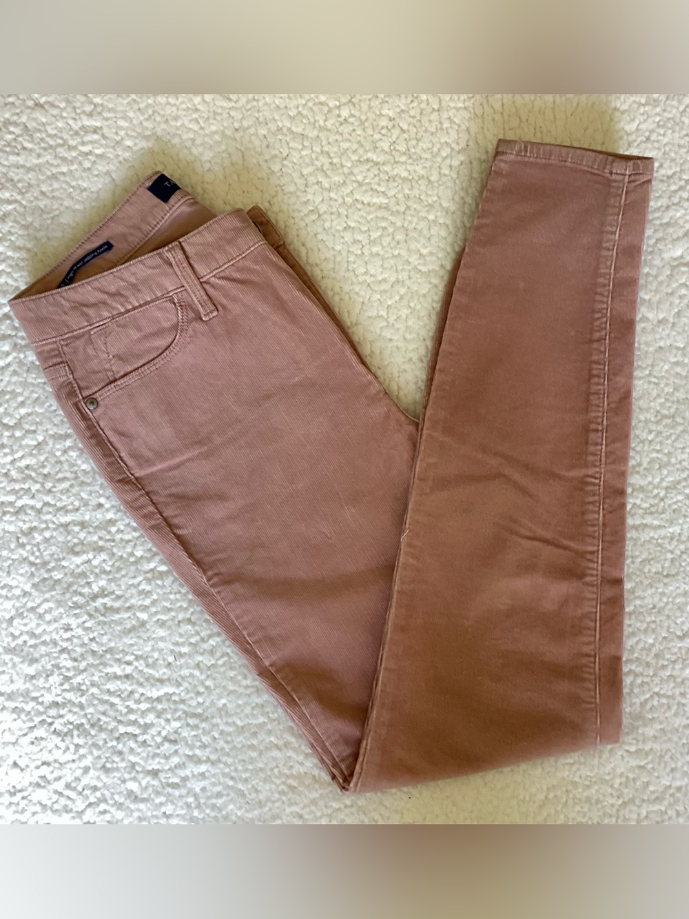 Talbots Pink‎ Corduroy Ankle Jeggings High Rise Soft Girl Size 2